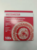 Motometer Diagrammscheiben