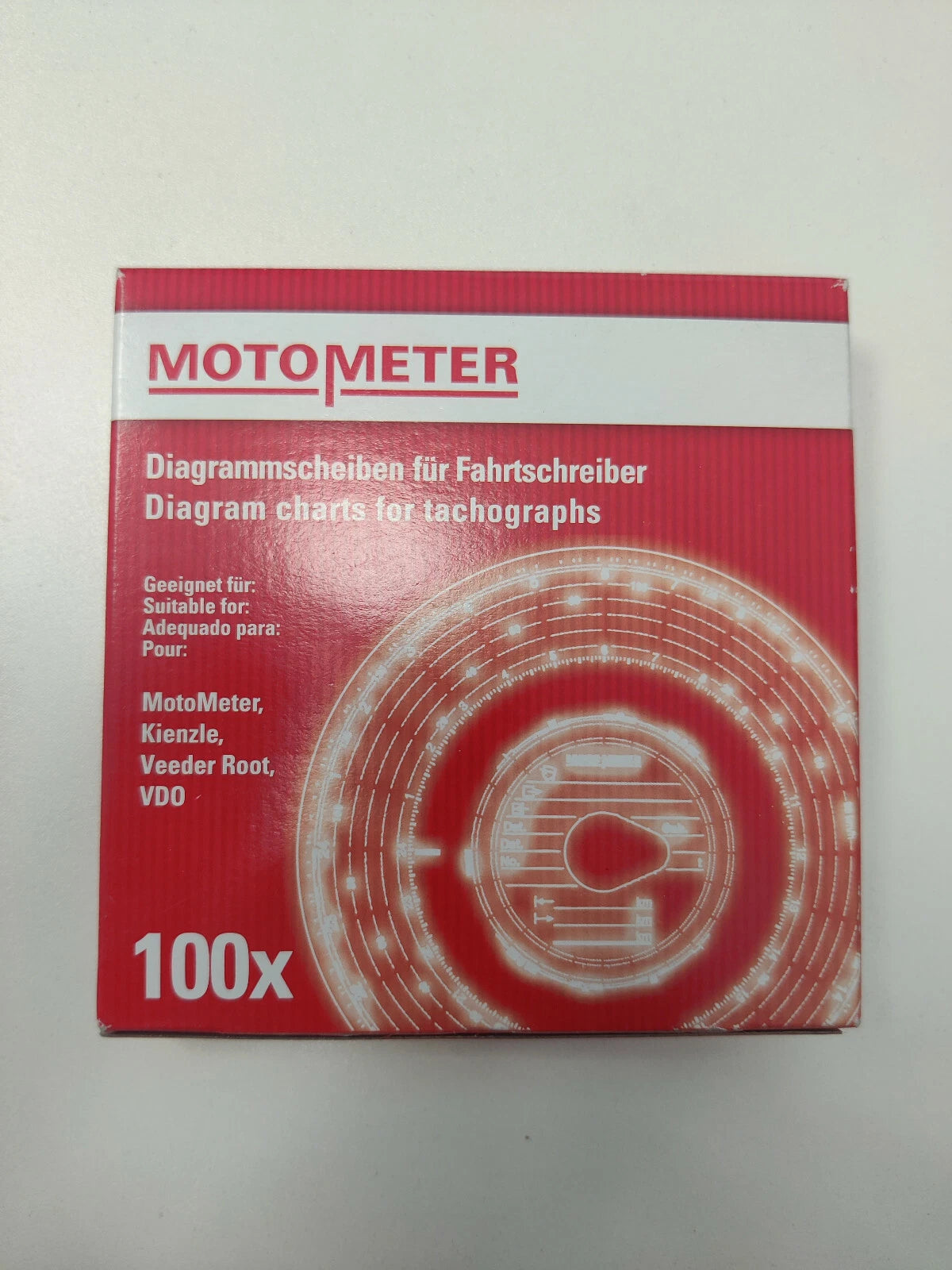 Motometer Diagrammscheiben